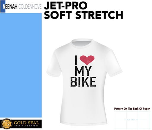 JET-PRO® SS SoftStretch - Inkjet Heat Transfer Paper