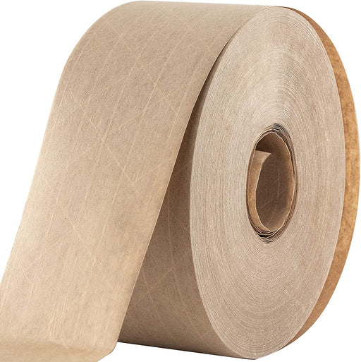 2.75" x 375' Reinforced Kraft Tape Water Activated