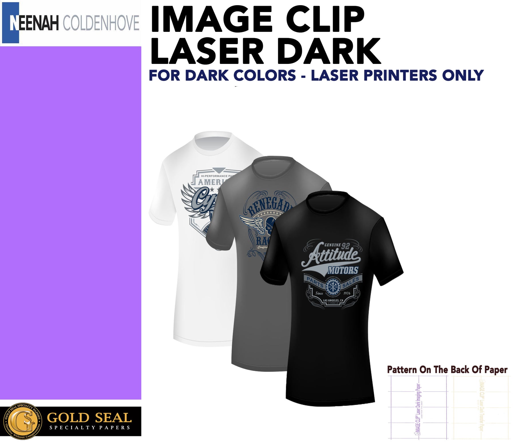 IMAGE CLIP® Laser Dark - Heat Transfer Paper