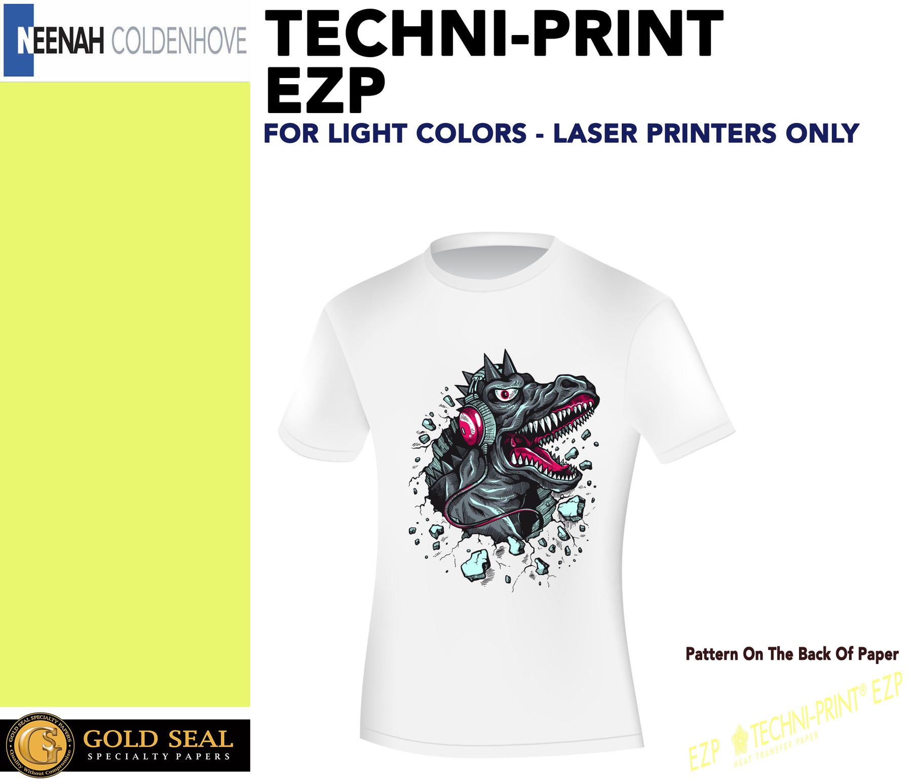 Heat Transfer Paper Sample Pack 5 Sheets of 3G Jet Opaque for Dark Colors &  5 Sheets of Jetpro for Light Colors 
